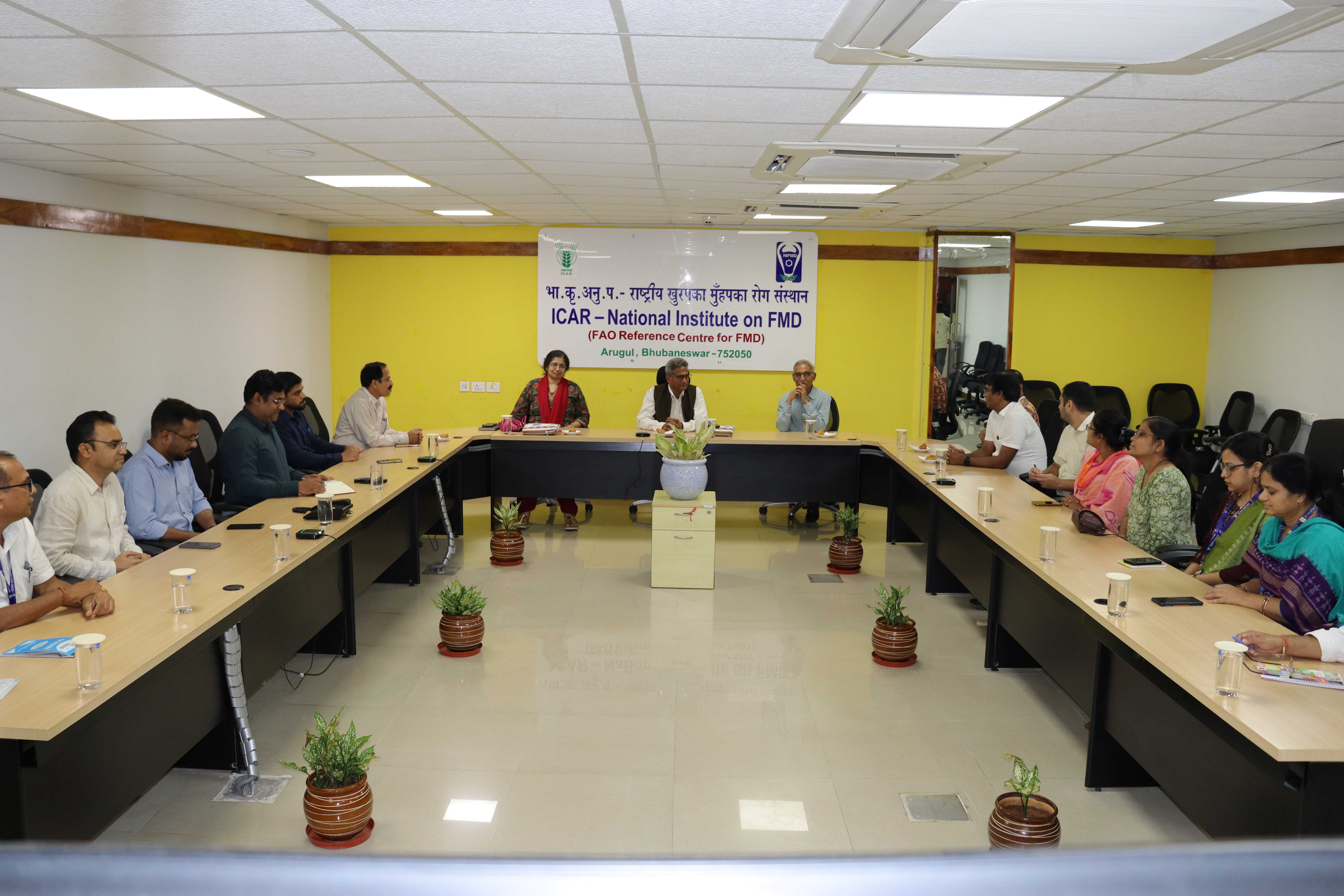 Secretary, DAHD Visit ICAR-NIFMD, Bhubaneswar on 09-07-2026
